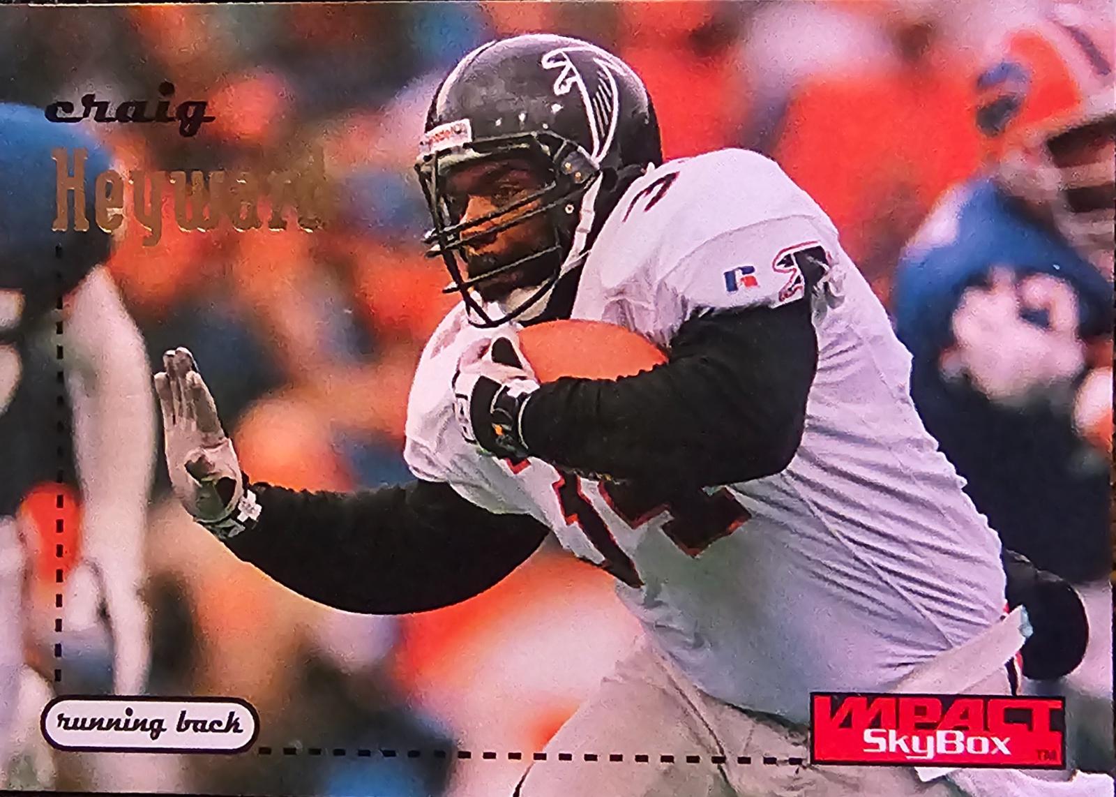 Craig Heyward #8 Football Cards 1996 Skybox Impact