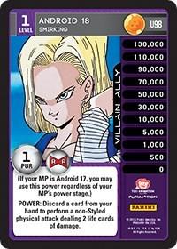 Android 18 - Smirking U97 Dragon Ball Z Evolution