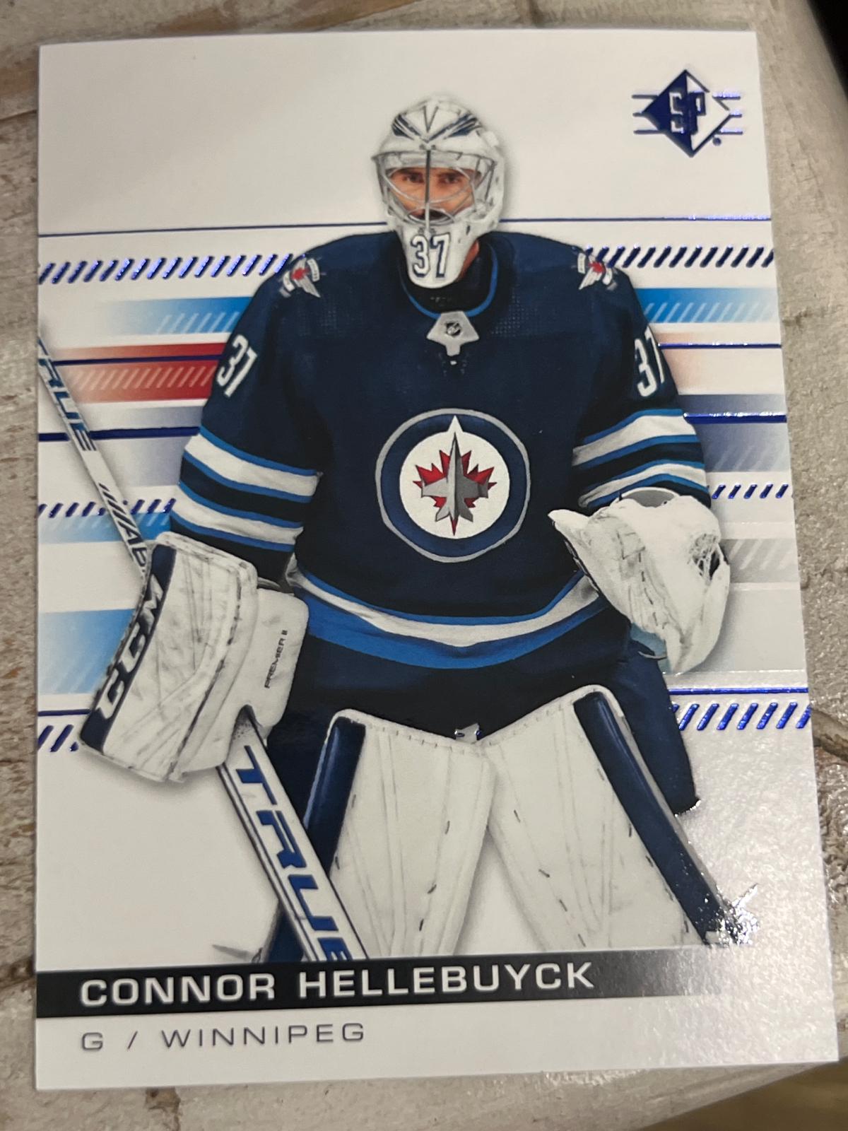 Connor Hellebuyck [Blue] #68