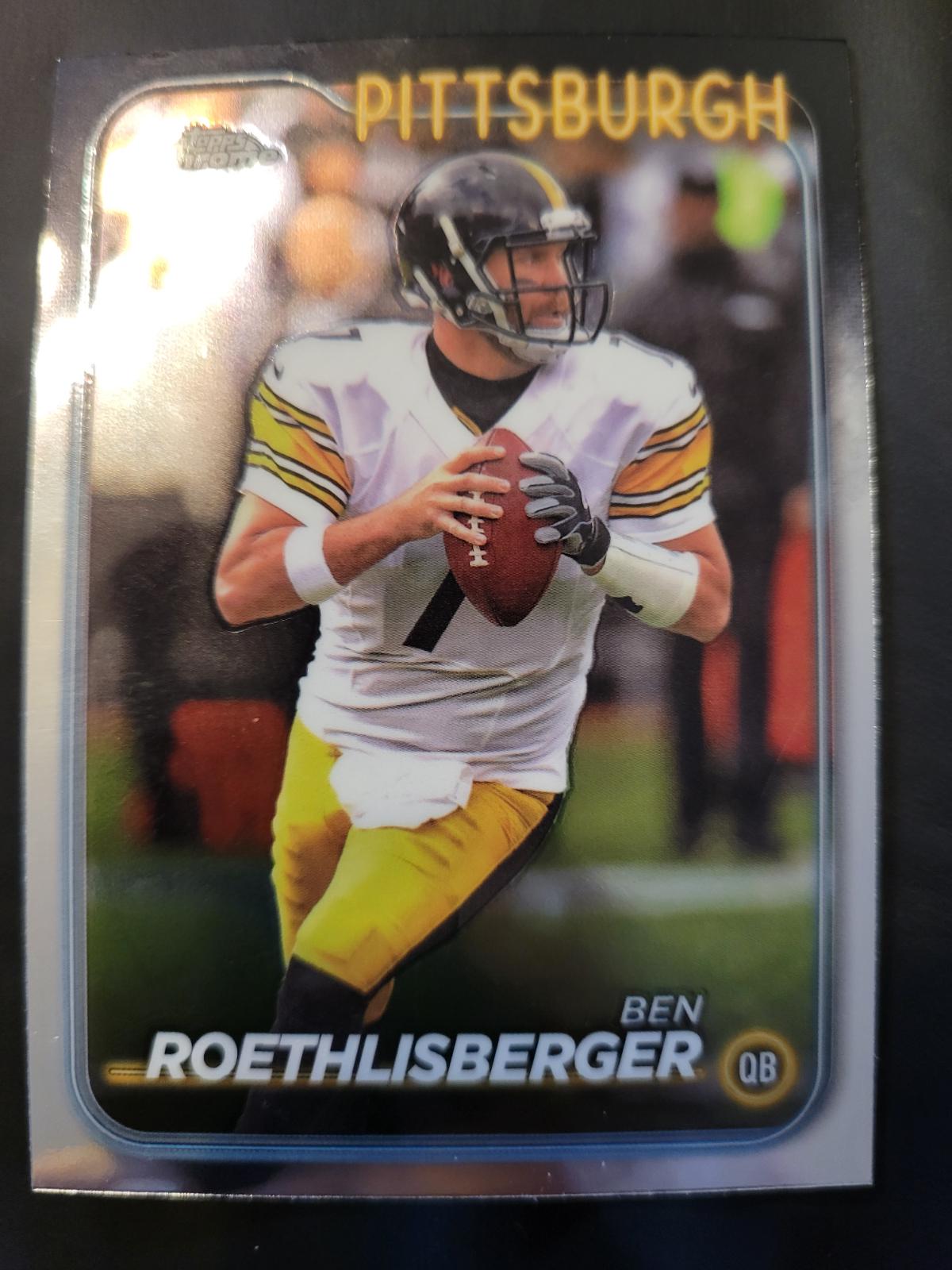 Ben Roethlisberger #81 Football Cards 2024 Topps Chrome