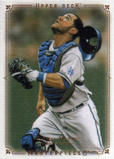 Russell Martin #79 2008 Upper Deck Masterpieces Baseball