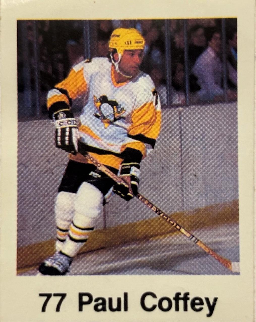 Paul Coffey Hockey Cards 1988 Frito-Lay Stickers