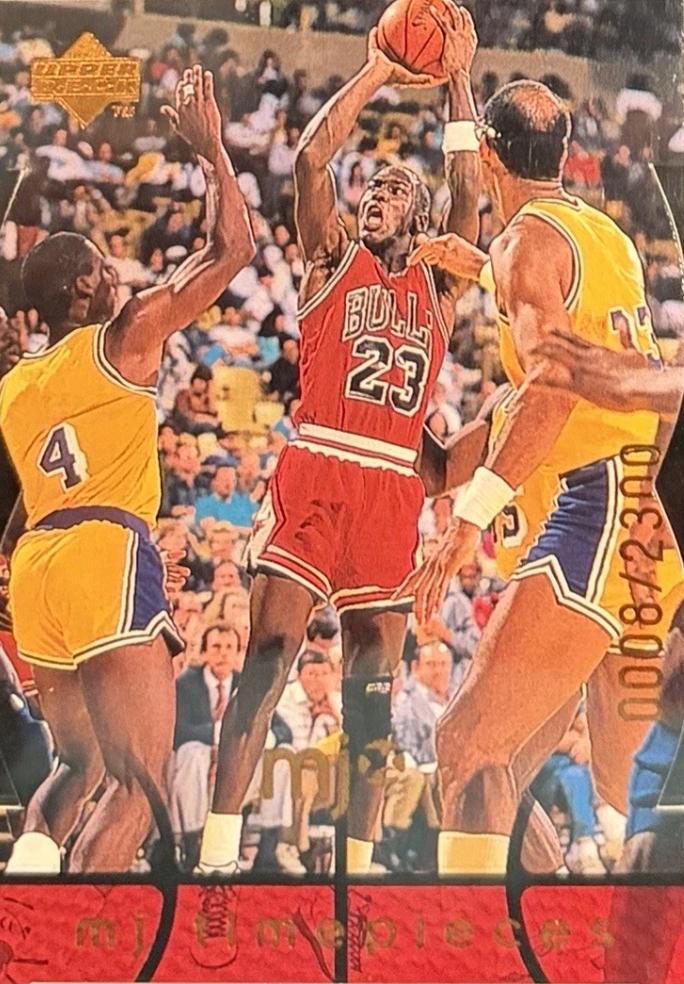 Michael Jordan #20 1998 Upper Deck Mjx Timepieces Basketball