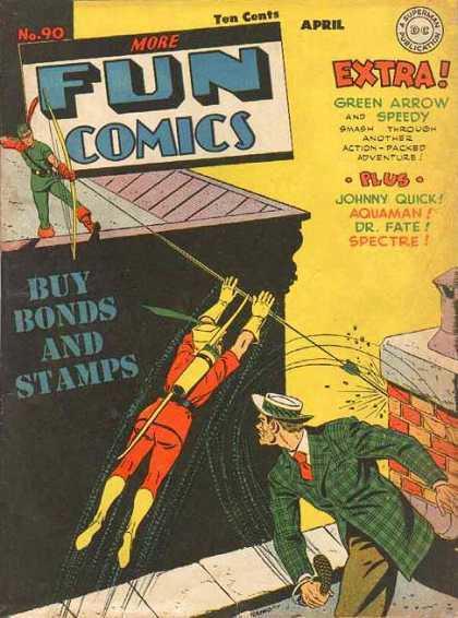 More Fun Comics #90 (1943) Comic Books More Fun Comics