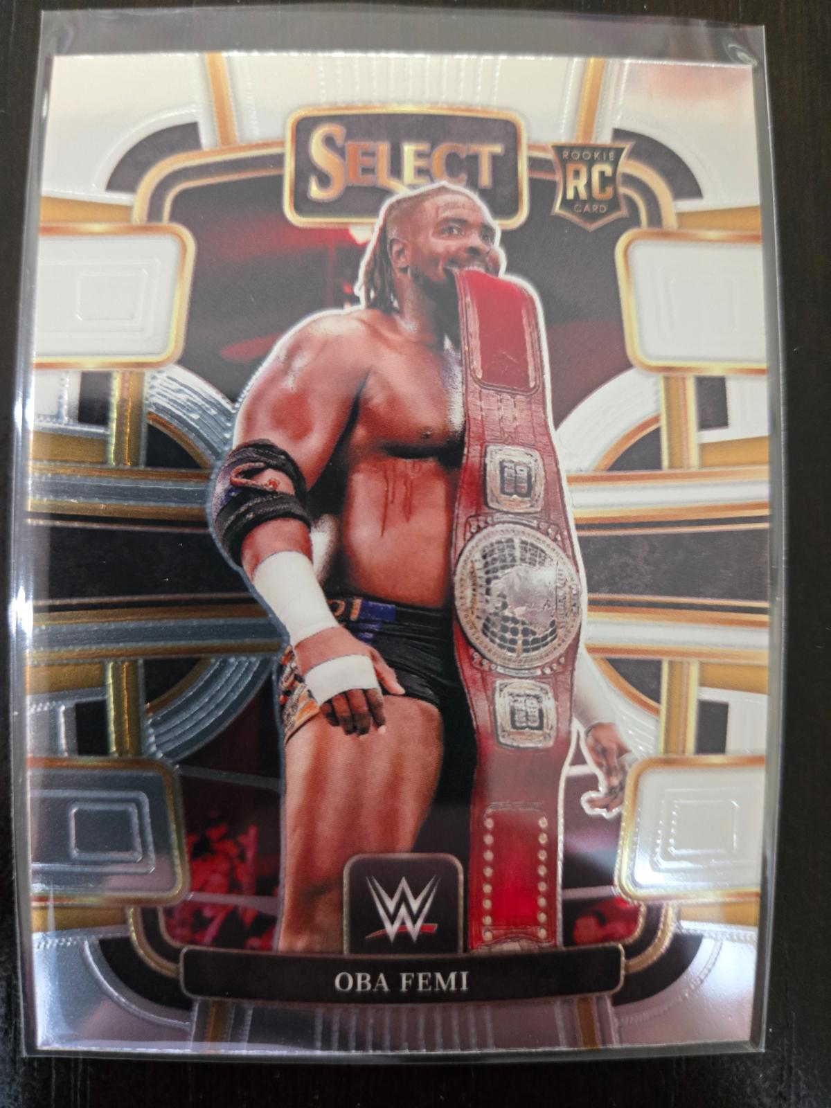 Oba Femi #38 Wrestling Cards 2024 Panini Select WWE
