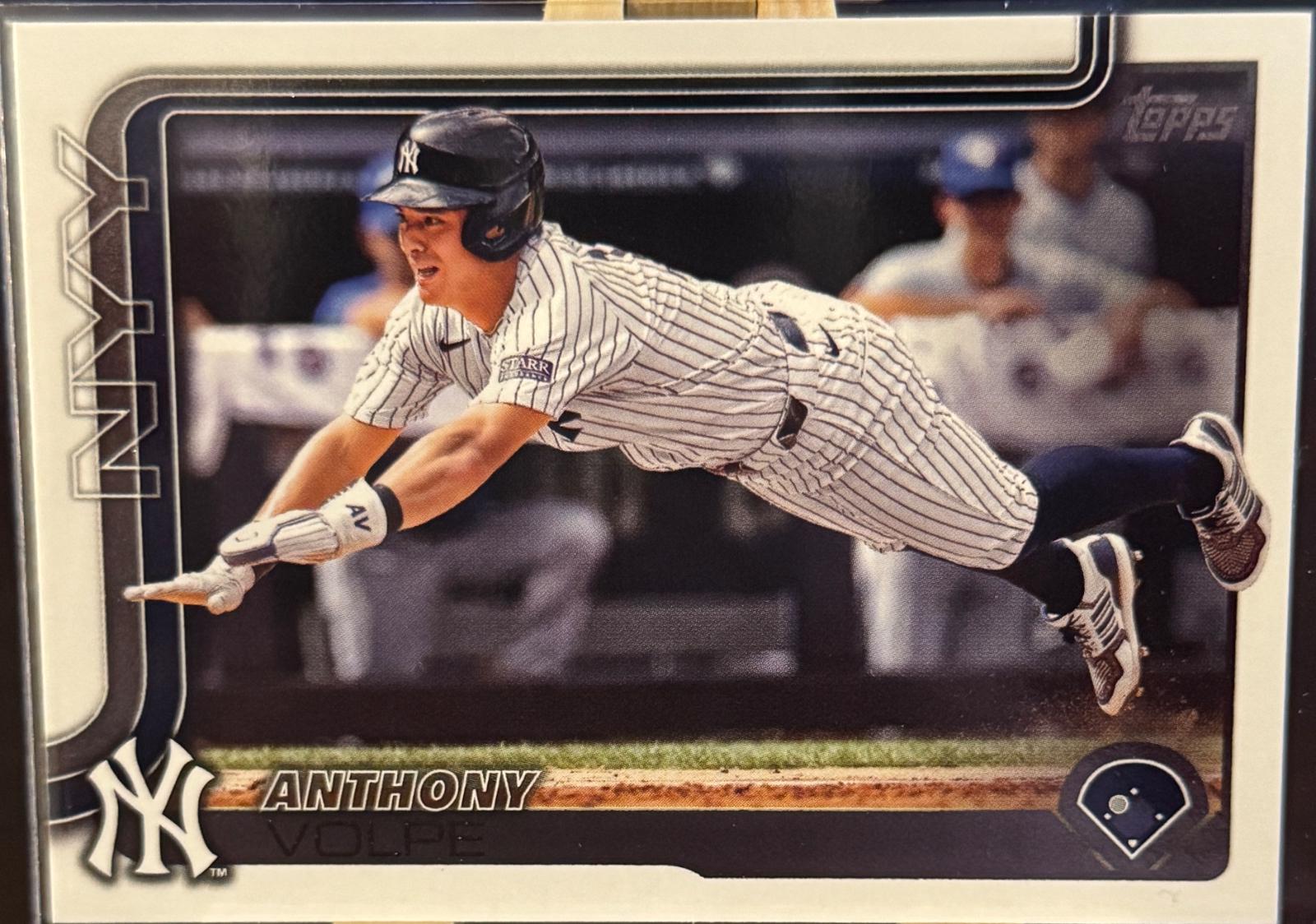 Anthony Volpe #35 Baseball Cards 2025 Topps