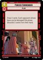 Forced Surrender [Foil] | Star Wars Unlimited: Spark of Rebellion