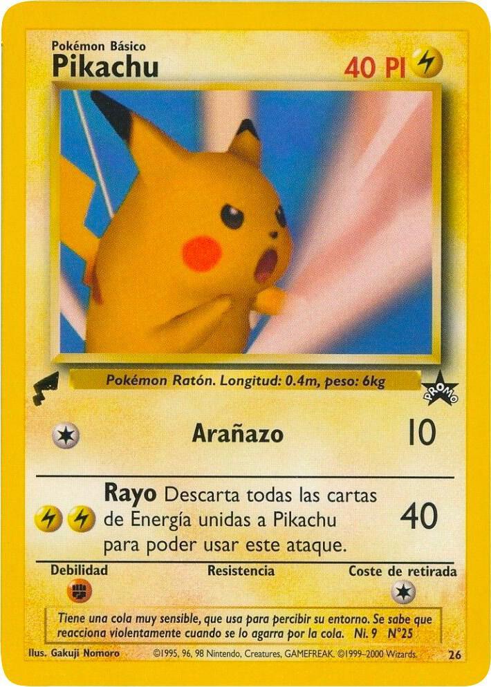 ピカチュウ ワールド スペイン Pikachu world Spanish Pikachu [World Collection - Spanish] #26 Prices | Pokemon Promo