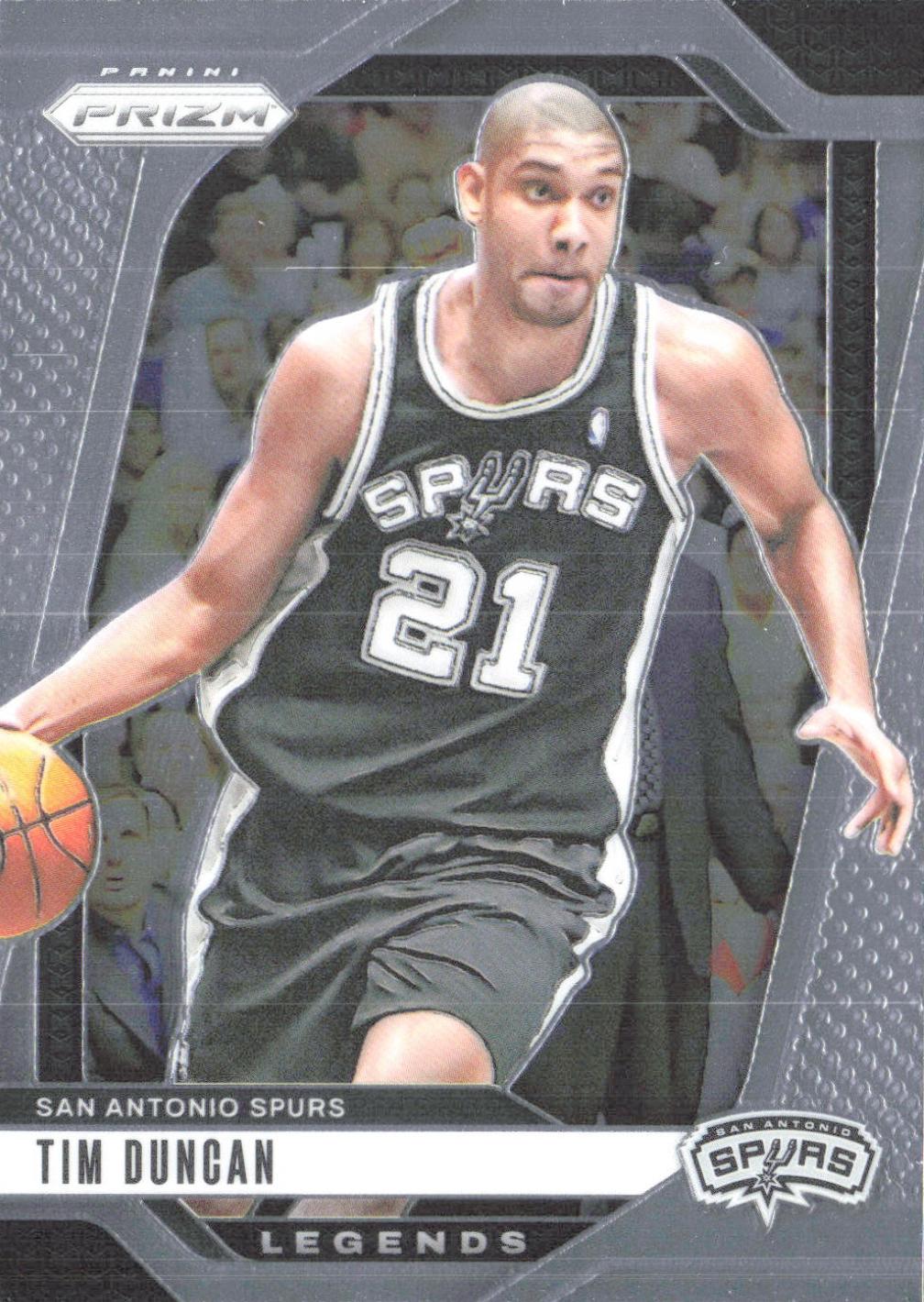 Tim Duncan #297 Basketball Cards 2024 Panini Prizm