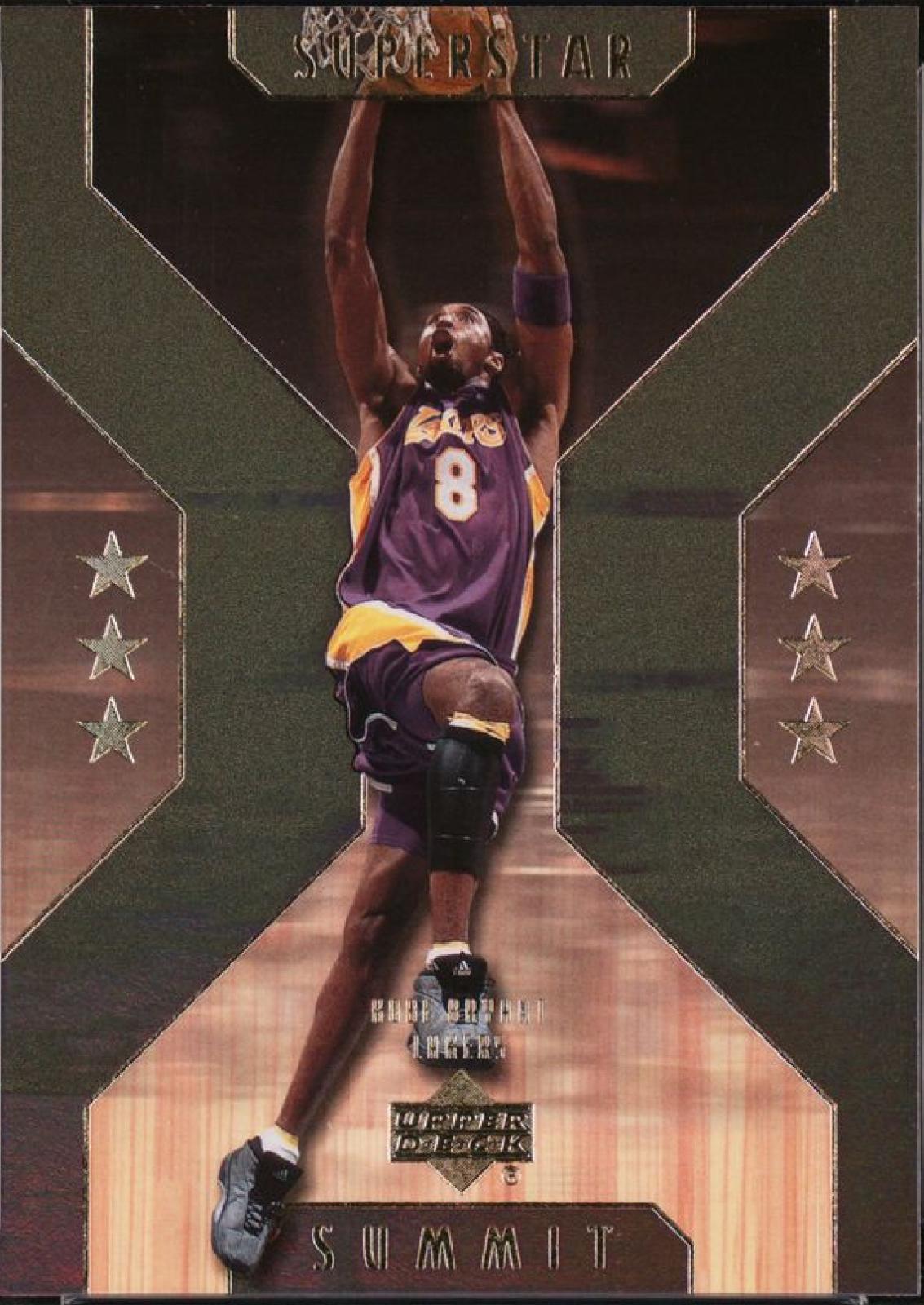 Kobe Bryant #SS1 Basketball Cards 2001 Upper Deck Superstar Summit