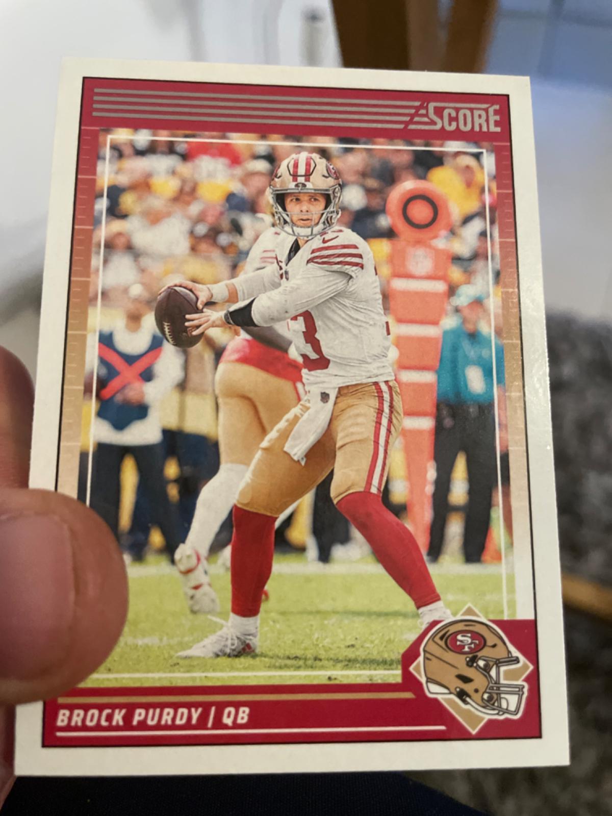 Brock Purdy #244 Football Cards 2024 Panini Score