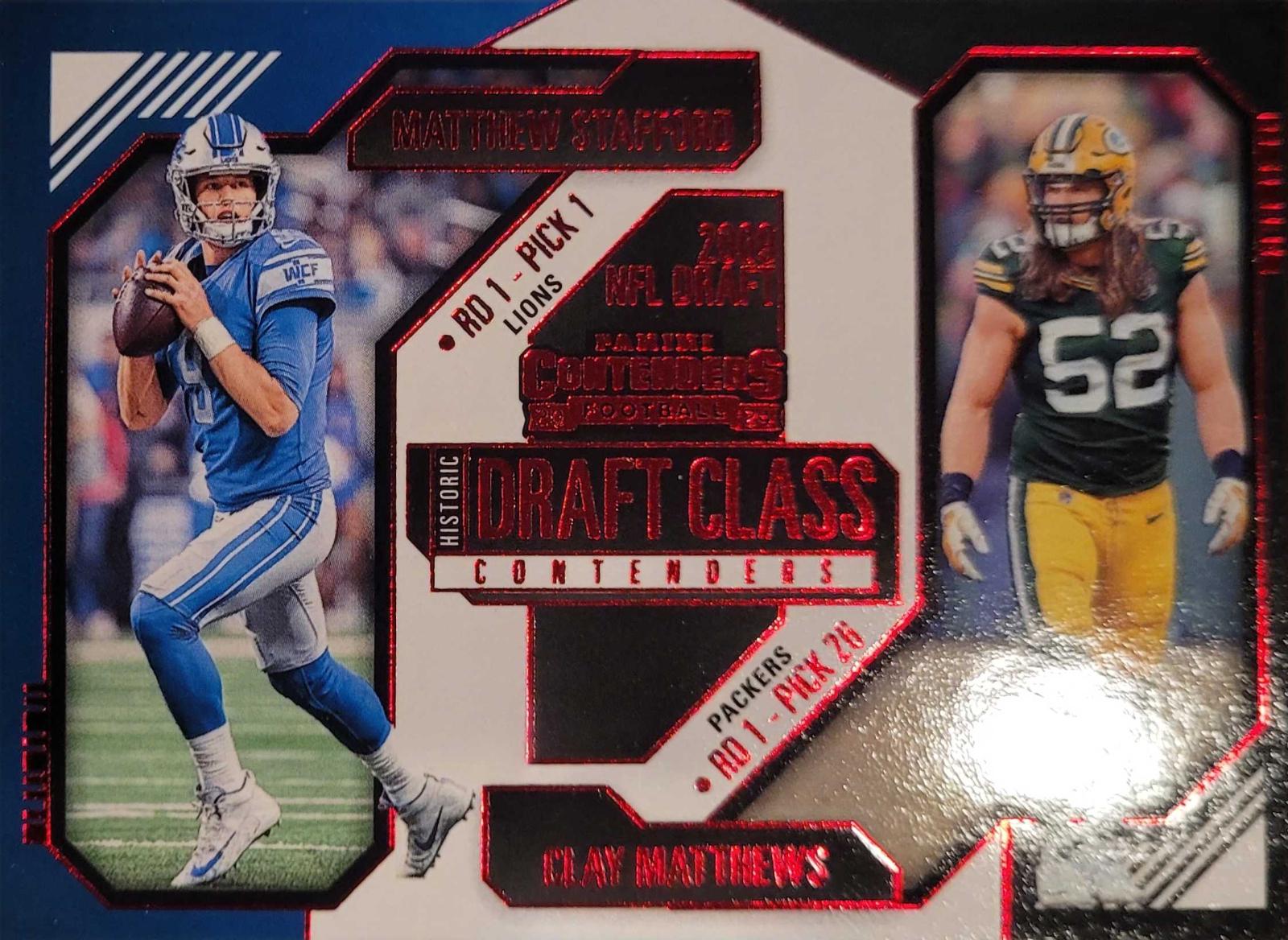 Clay Matthews / Matthew Stafford [Red] #24