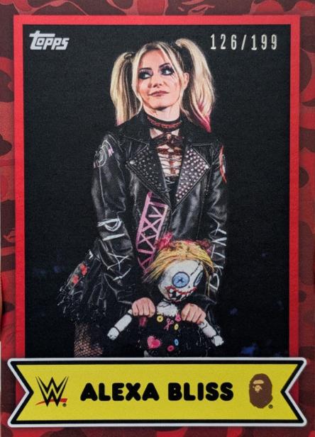 Alexa Bliss [Red] #32 Prices | 2025 Topps WWE x BAPE | Wrestling Cards