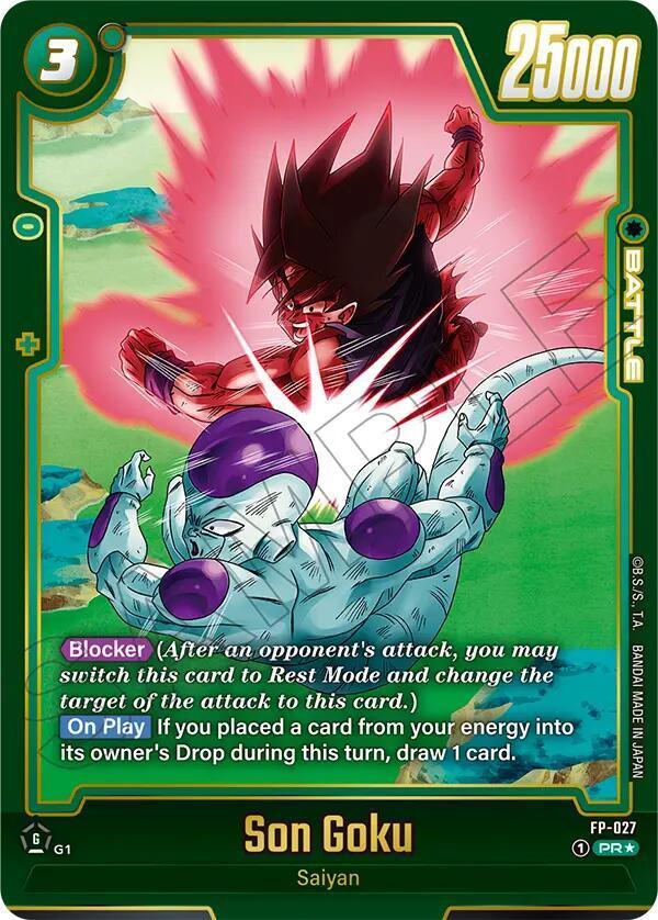 Son Goku  [Alternate Art] FP-027 - Dragon Ball Fusion World Promos