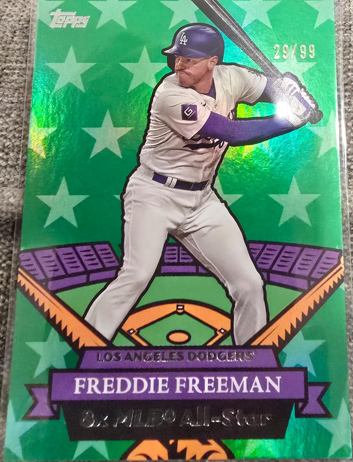 Freddie Freeman [Green] #07AS-9 Prices | 2025 Topps Archives 2007