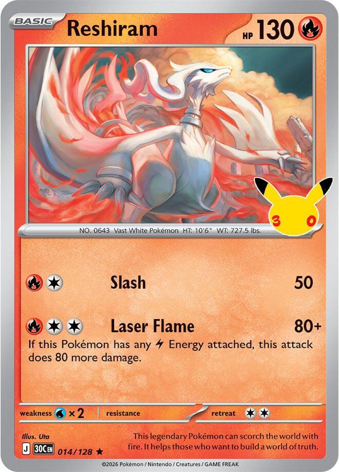 2026 Reshiram #14