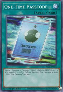 One-Time Passcode STAS-EN016