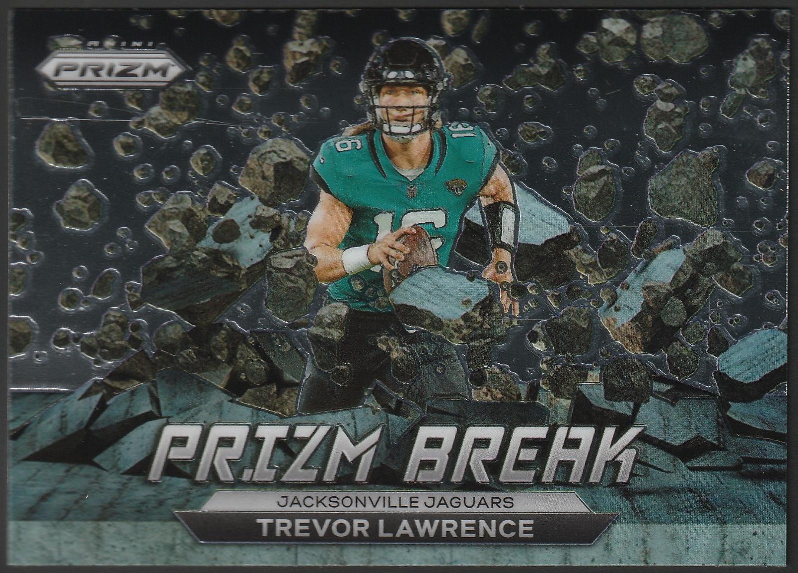 Trevor Lawrence #PB-1 Football Cards 2022 Panini Prizm Break