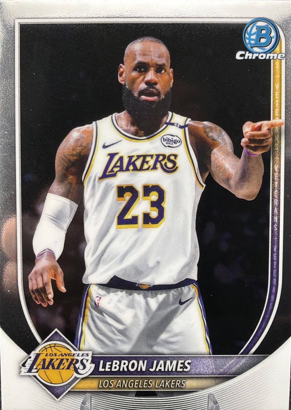 LeBron James #BCV-121 Prices | 2025 Bowman Chrome | Basketball Cards