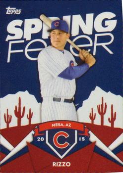 Anthony Rizzo #SF-7 Baseball Cards 2015 Topps Spring Fever