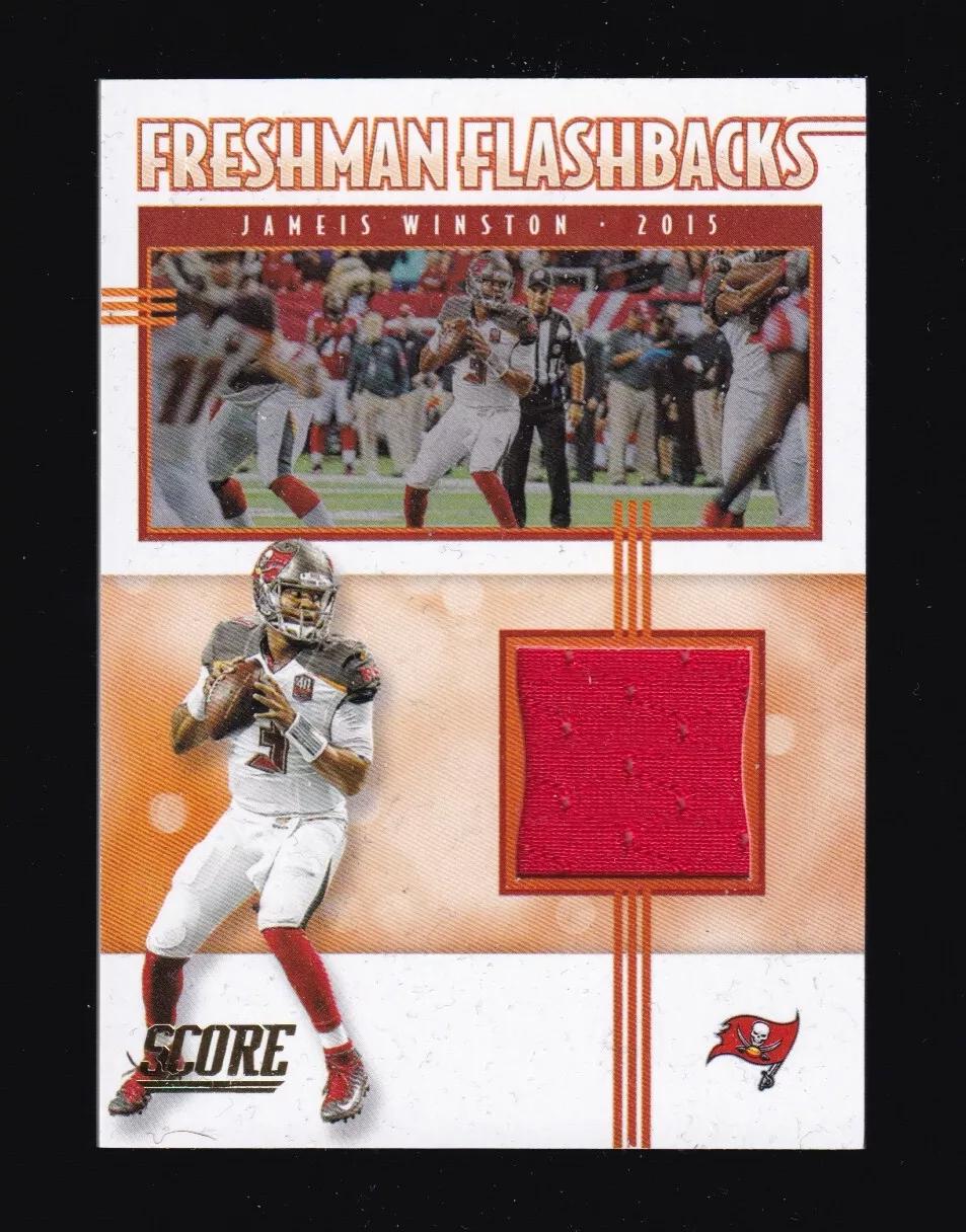 Jameis Winston #FF-JW Football Cards 2020 Panini Score Freshman Flashbacks Relics