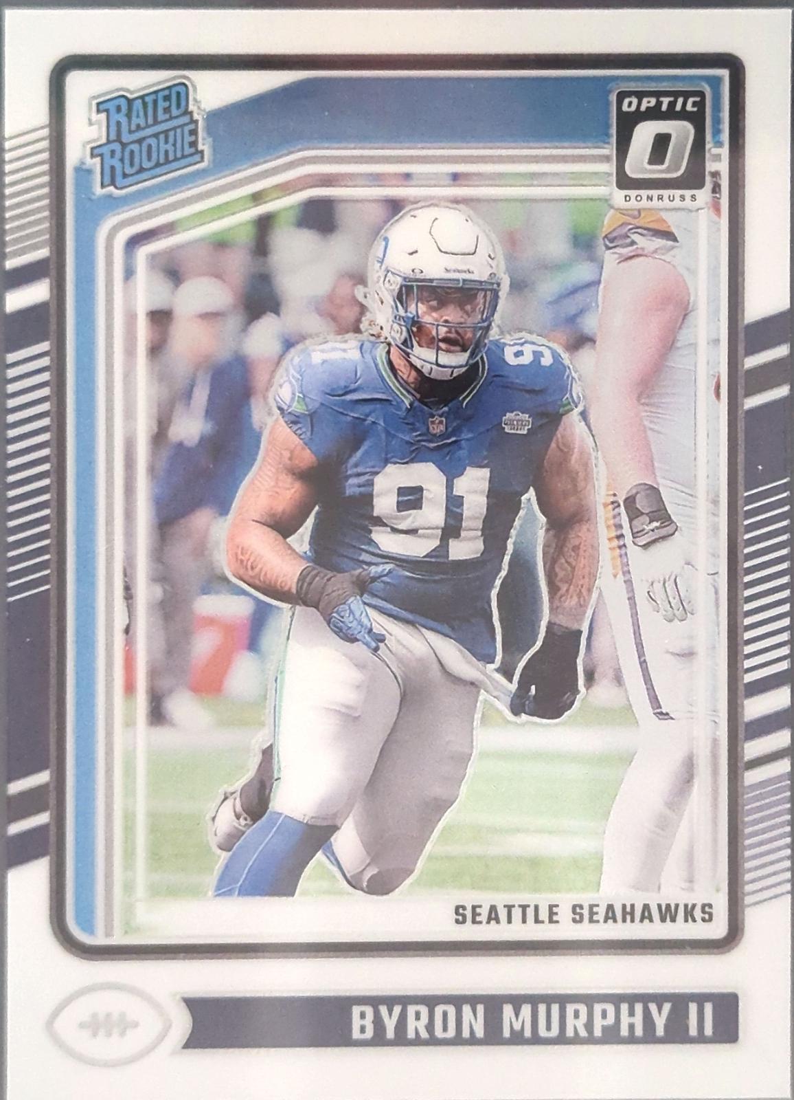 Byron Murphy II #217 Football Cards 2024 Panini Donruss Optic