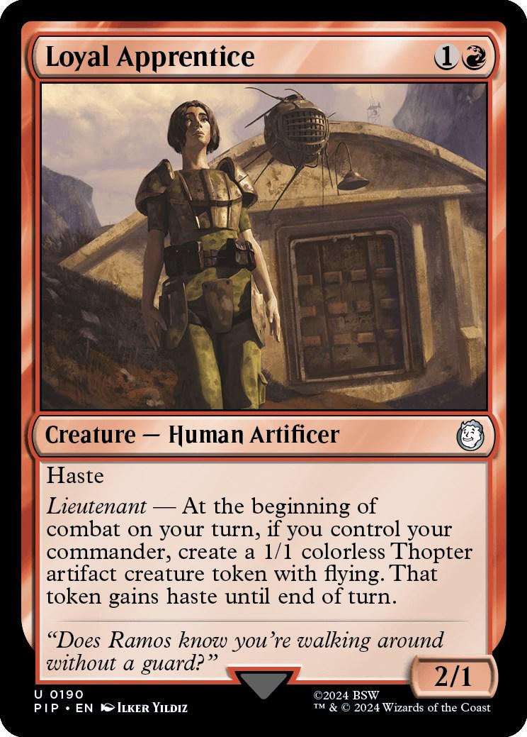 Loyal Apprentice [Foil] condition prices