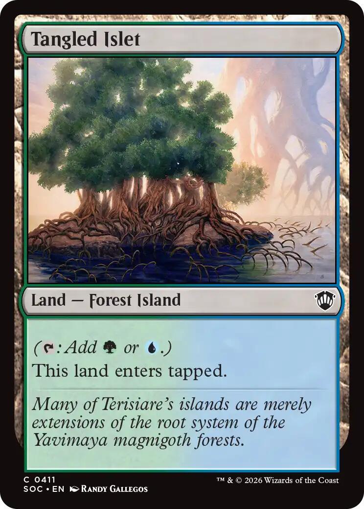 Tangled Islet (Magic Secrets of Strixhaven Commander)