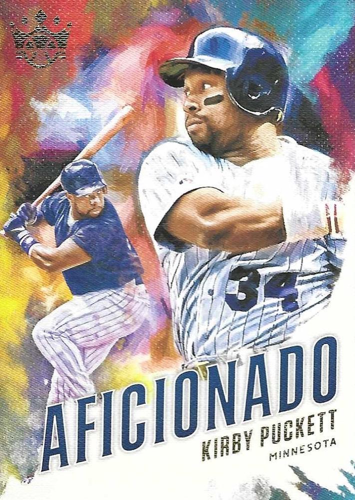 Kirby Puckett #A-1 Baseball Cards 2020 Panini Diamond Kings Aficionado