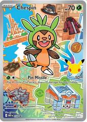 Chespin #58 from Pokemon Promo set