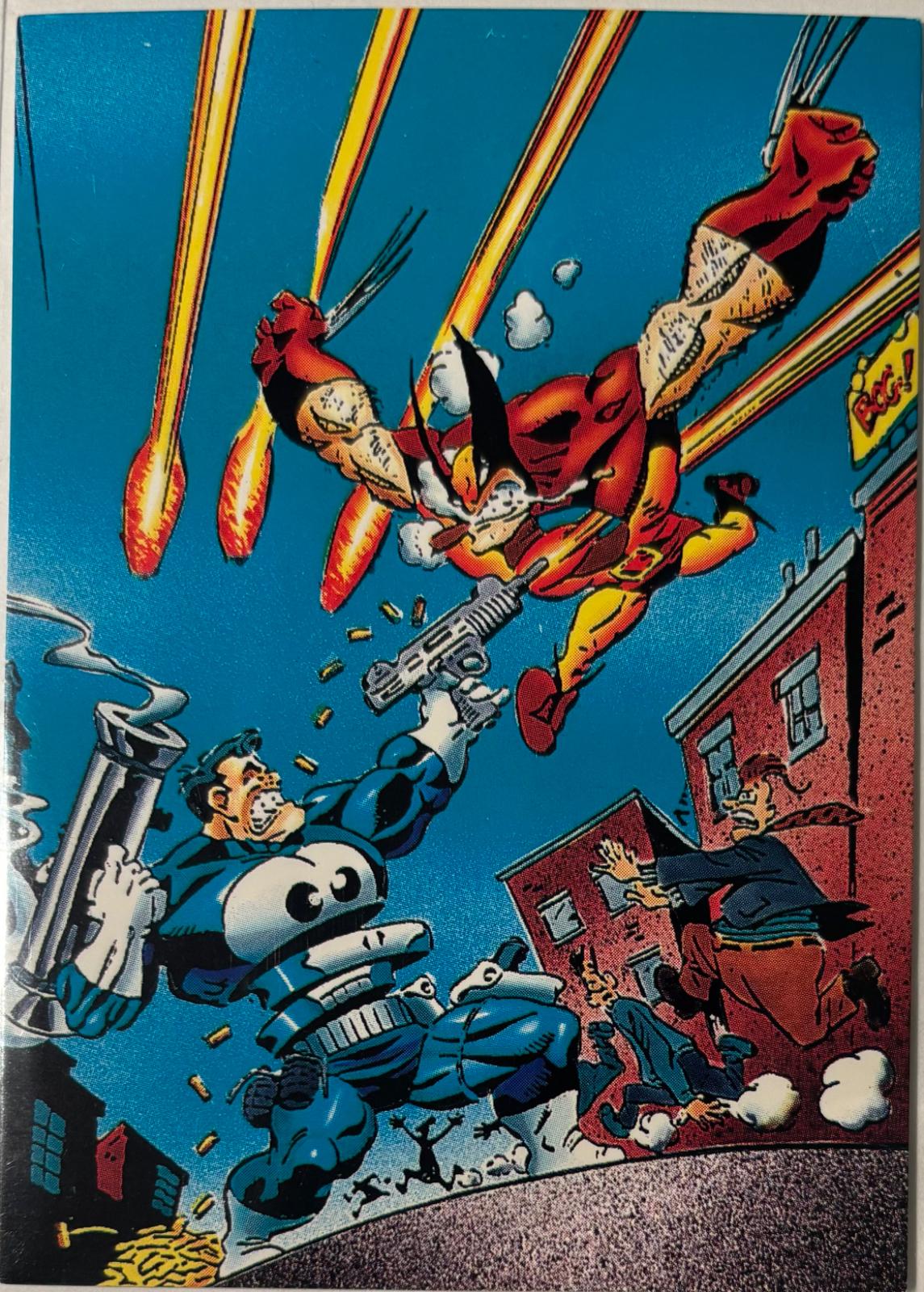 1992 Comic Images Wolverine From Then 'Til Now II Change #2 card