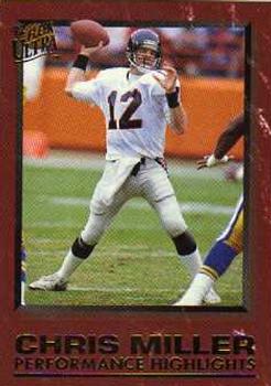 Chris Miller #9 Football Cards 1992 Ultra Chris Miller