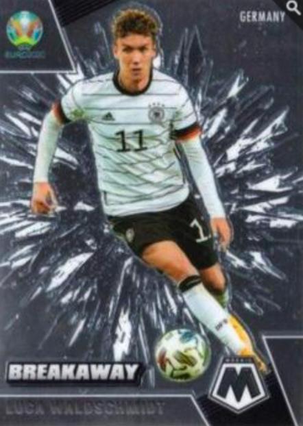 Luca Waldschmidt #9 Soccer Cards 2021 Panini Mosaic UEFA Euro 2020 Breakaway
