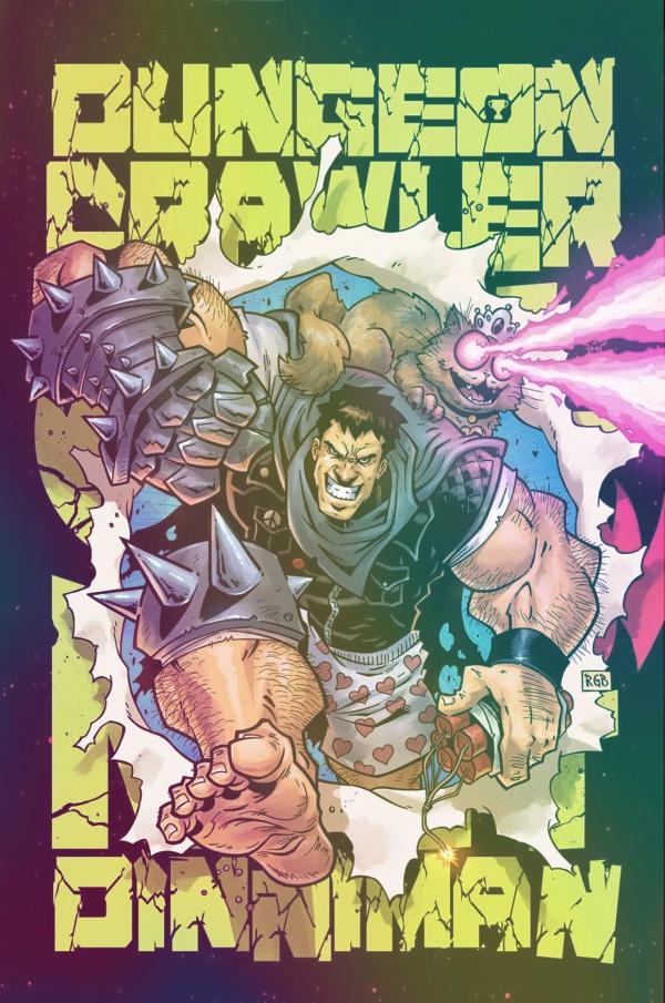 Dungeon Crawler Carl comic cover S-018 - GSX #1 homage (Foil)