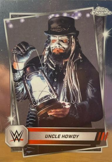 Uncle Howdy #92 Wrestling Cards 2025 Topps Chrome WWE