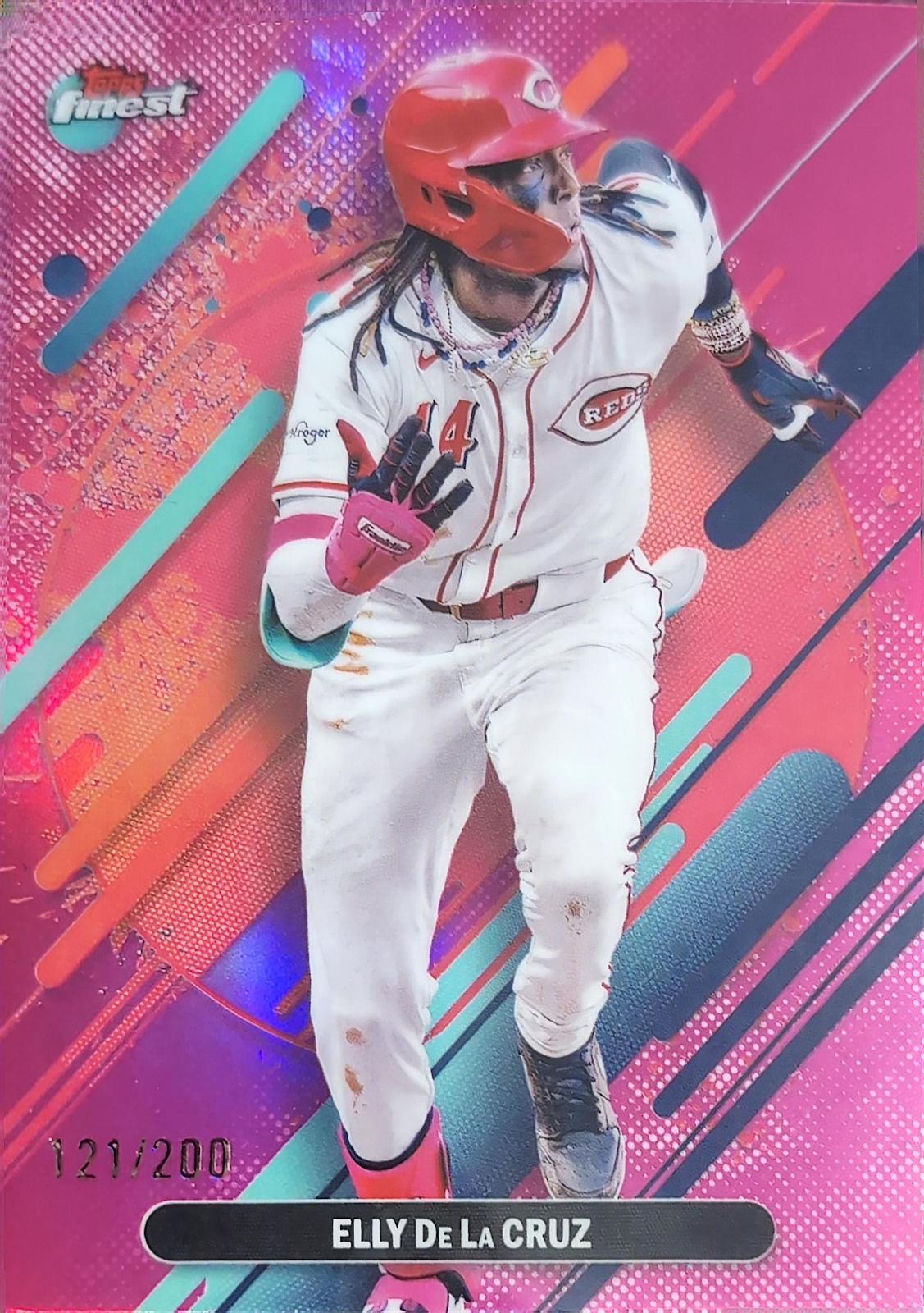 Elly De La Cruz [Magenta Refractor] #253