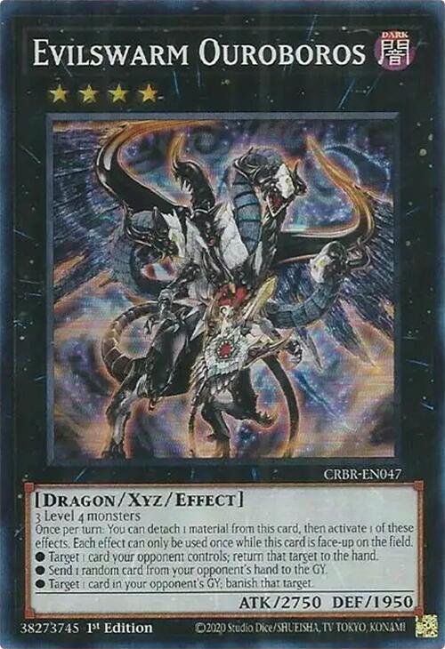 Evilswarm Ouroboros CRBR-EN047 YuGiOh Crossover Breakers