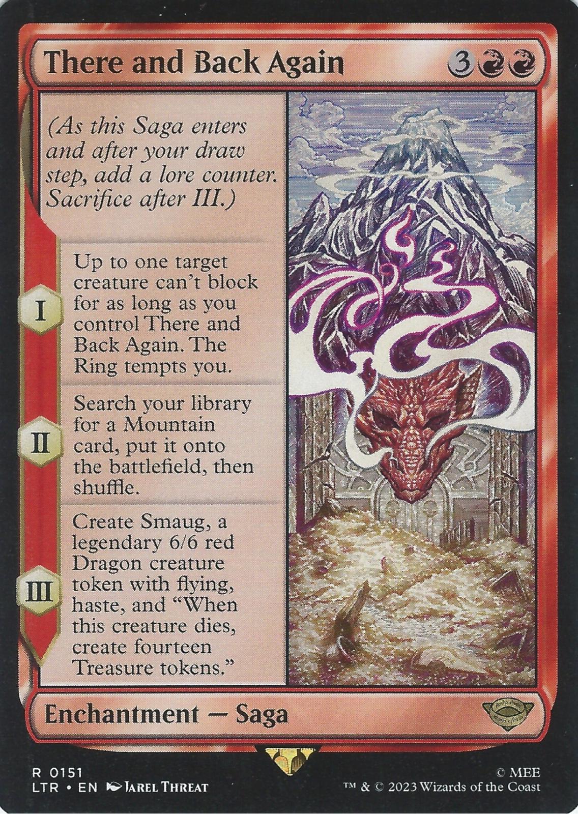 There and Back Again #151 Magic Lord of the Rings