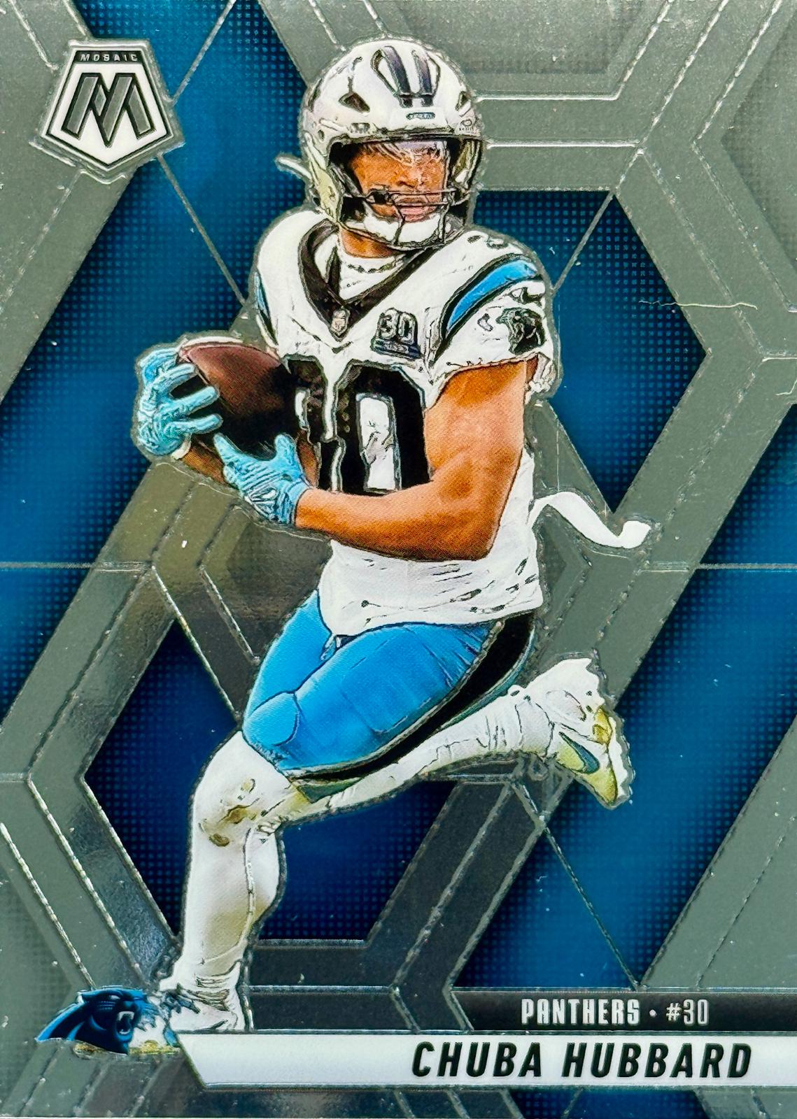 Chuba Hubbard #193 2025 Panini Mosaic Football