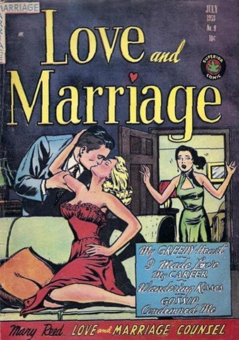 Love And Marriage #9 (1953) Comic Books Love and Marriage