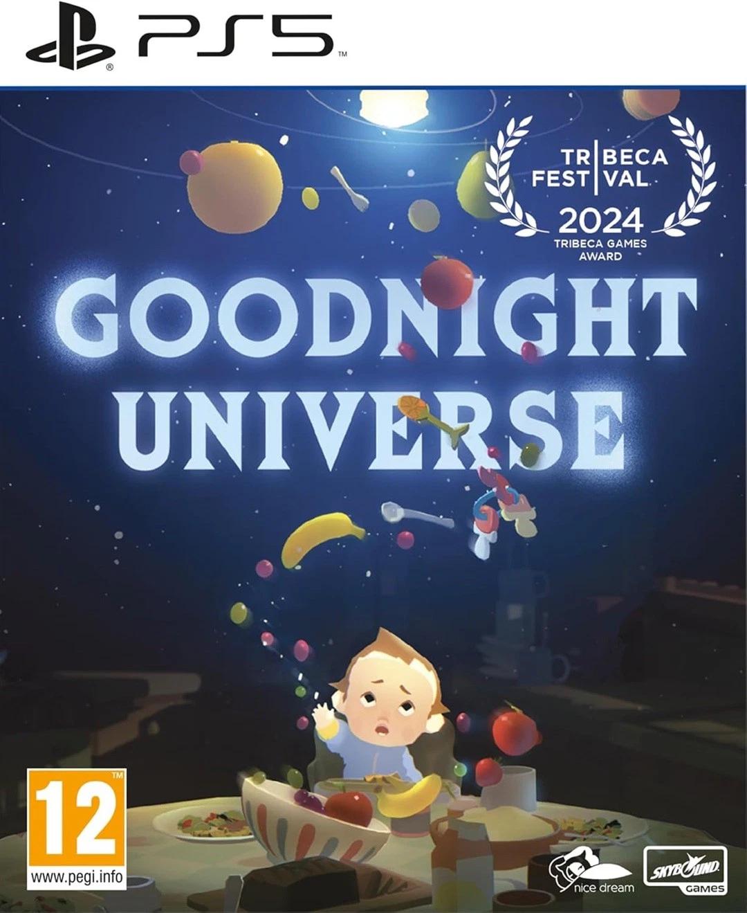 Carátula de Goodnight Universe para PS5 (edición PAL España)