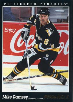 Mike Ramsey #394 1993 Pinnacle Canadian Hockey