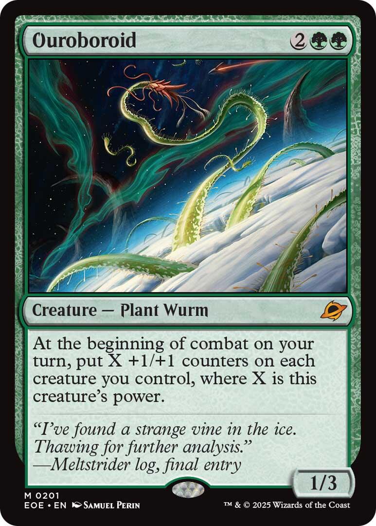 ウロボロイド 拡張 英語版foil Ouroboroid [Foil] #201 Prices | Magic Edge of Eternities | Magic Cards