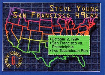 Steve Young #5 1994 Stadium Club Football Frequent Scorer Points