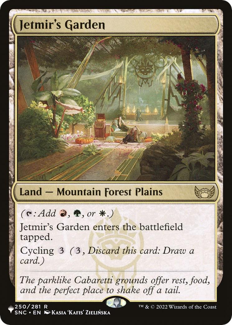 Jetmir's Garden #250 Magic The List Reprints