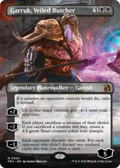 Garruk, Veiled Butcher [Borderless Foil] #303