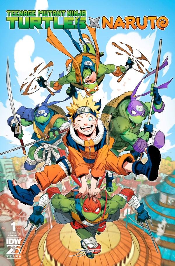 Teenage Mutant Ninja Turtles X Naruto #1 (2024) Comic Books Teenage Mutant Ninja Turtles x Naruto
