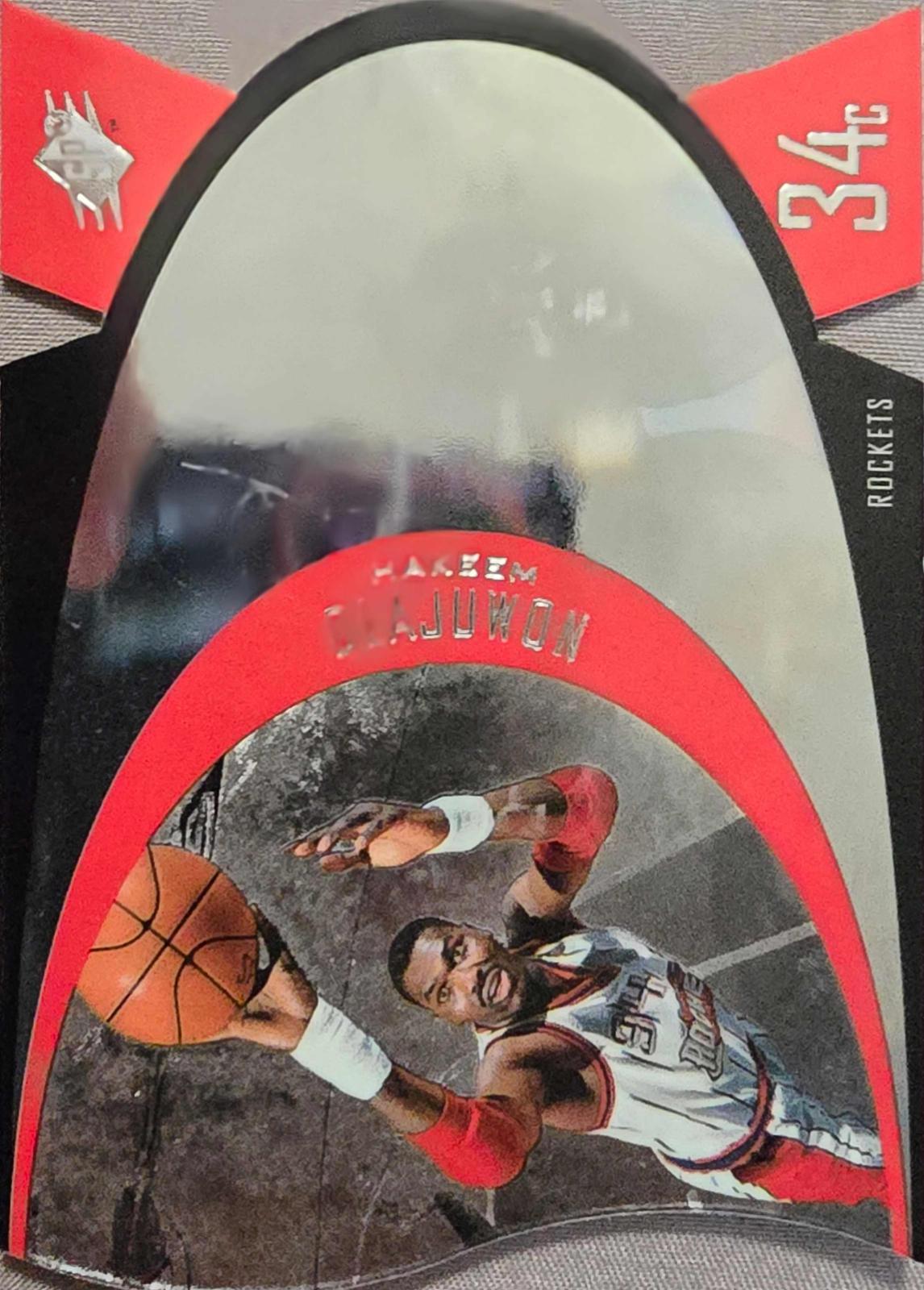 Hakeem Olajuwon #SPX17 1997 Spx Die Cut Basketball