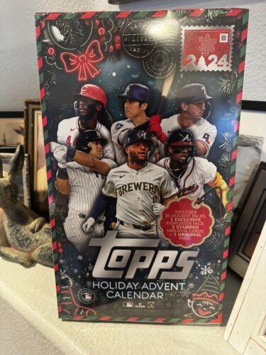 Advent Calendar Baseball Cards 2024 Topps Holiday