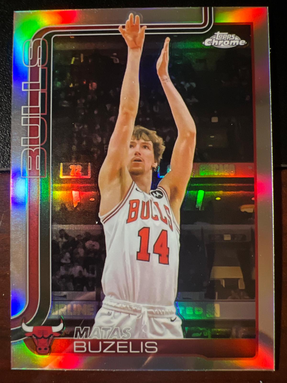Matas Buzelis [Refractor] #231 Prices | 2025 Topps Chrome